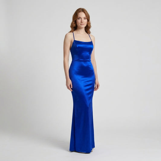 Vestido Gema Azul - VD029