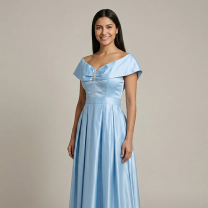 Vestido Aurora Celeste - VD025