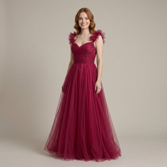 Vestido Carmesí - VD051