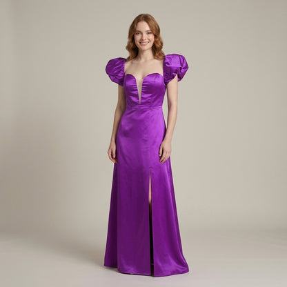 Vestido Majestad Púrpura - VD045
