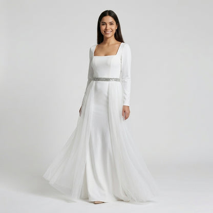 Vestido Perla Blanca - VD019